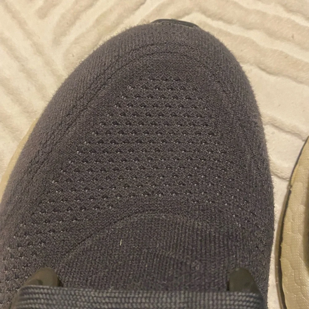 Adidas Ultraboost Men's Gray and Cream Athletic Shoes